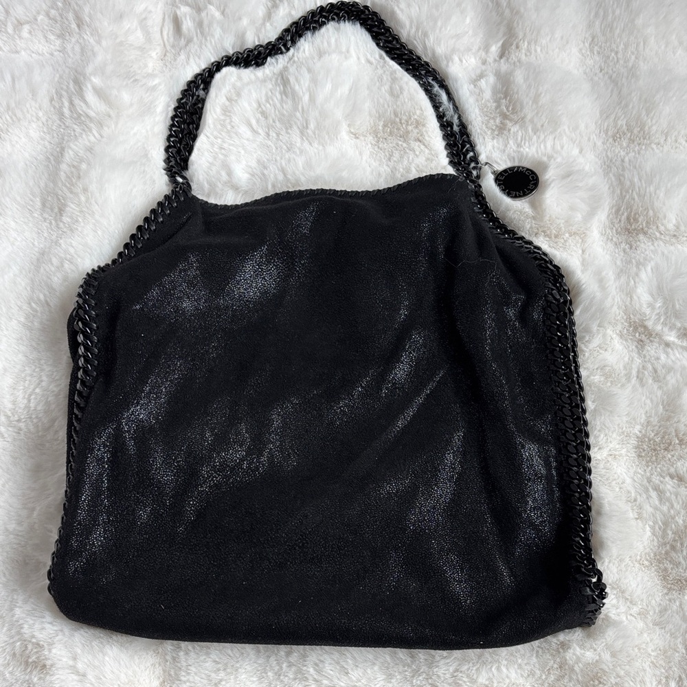 Stella McCartney Falabella Black Chain Handle Women's Bag - Picture 2 of 15